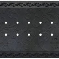 Briarwood Lane Outdoor Rubber Doormat Tray Floral Design