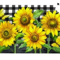 Checkered Sunflowers Puzzle