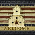 Americana Welcome Doormat