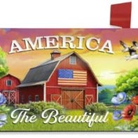 American Barn Mailbox Large Oversized Mailbox Cover