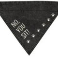 No YOU Sit Dog Bandana